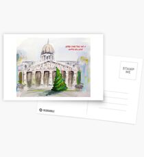 Nottingham Council House Christmas card Postcards
