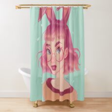 bunny Shower Curtain