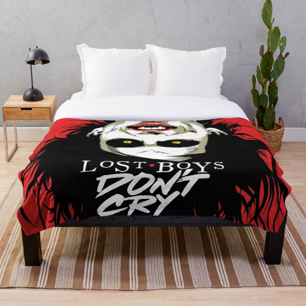 Cry Boys Throw Blanket