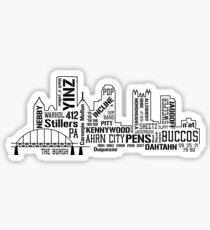 Pittsburgh Slang Sticker