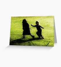 Carefree Children Greeting Card
