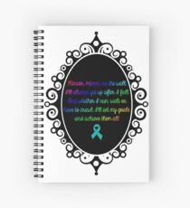 Mirror Mirror Spiral Notebook