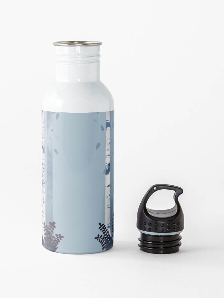 Alternate view of The Birches (in Blue) Water Bottle