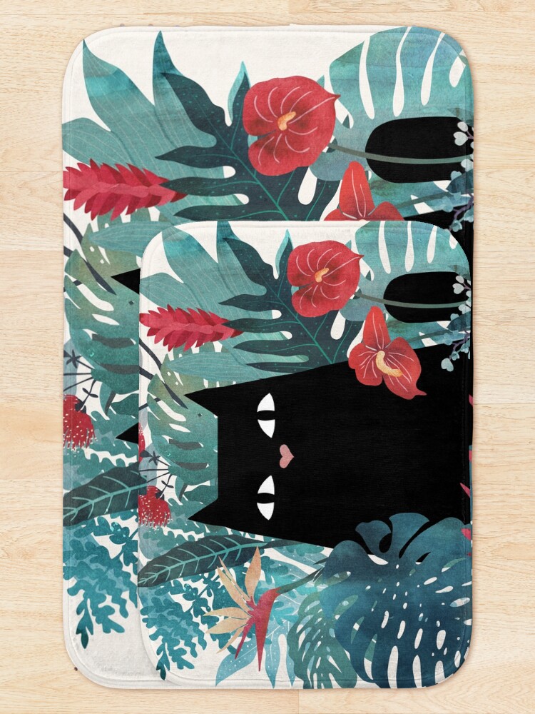 Alternate view of Popoki Bath Mat
