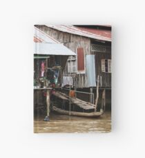 Living on the Mekong Hardcover Journal