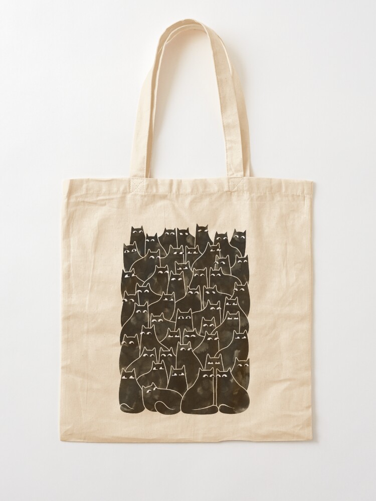 Alternate view of Suspicious Cats Tote Bag