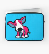 EBT Puppy Pink , White and Teal Laptop Sleeve