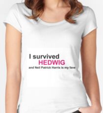 I Survived Hedwig (NPH) Women's Fitted Scoop T-Shirt