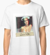 Camiseta clásica 3D Winona Ryder Polaroid