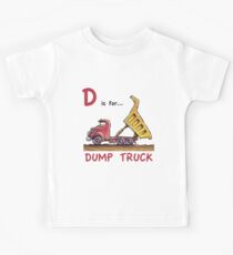 D is for Dump Truck Kids Tee