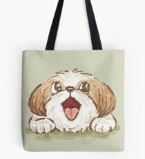Happy Shih Zhu Tote Bag