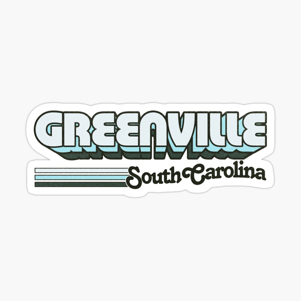 Greenville, SC Sticker
