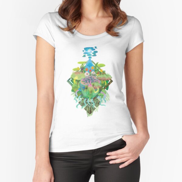 The Geode Fitted Scoop T-Shirt