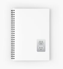 Electrical Outlet Spiral Notebook