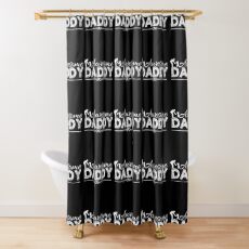 AWESOME DADDY Shower Curtain