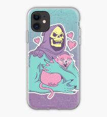 Die Katze des Skeletts iPhone-Hülle & Cover