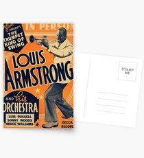 Louis Armstrong Vintage Postcards
