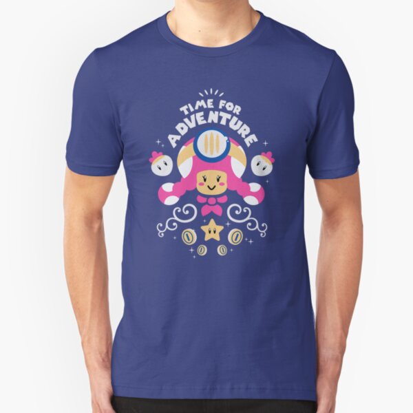 Time for Adventure Toadette Slim Fit T-Shirt