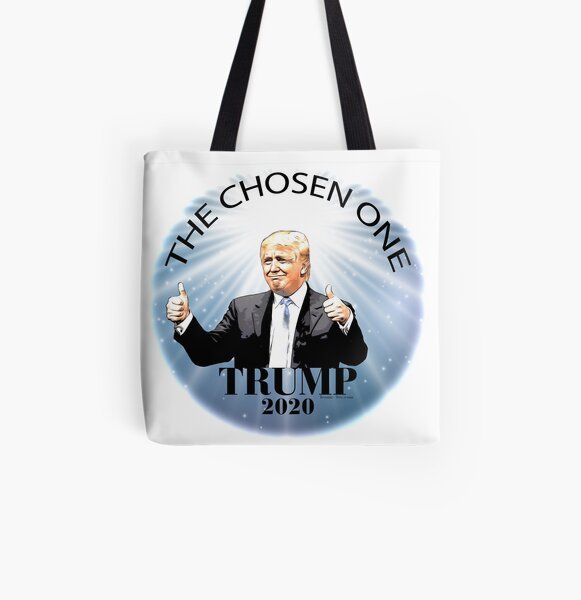 Trump 2020 The Chosen One All Over Print Tote Bag