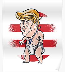 Póster Bad Baby Trump