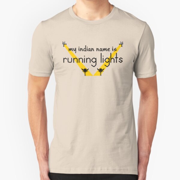 Running Lights Slim Fit T-Shirt