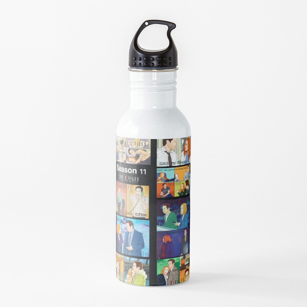 The X files season 11 all the episodes ( more 70 designs XFiles in my shop) Water Bottle