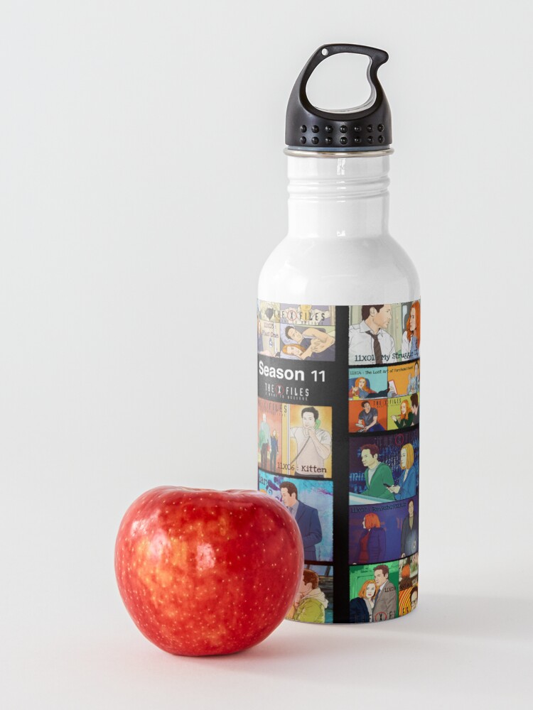 Alternate view of The X files season 11 all the episodes ( more 70 designs XFiles in my shop) Water Bottle
