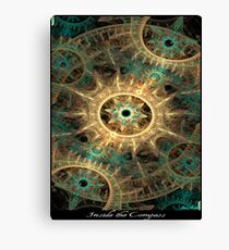 Inside the Compass Canvas Print