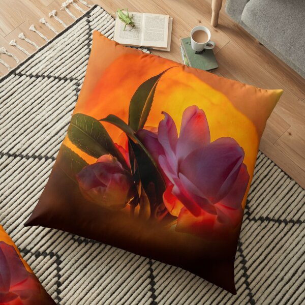 Camelia 0598 Floor Pillow
