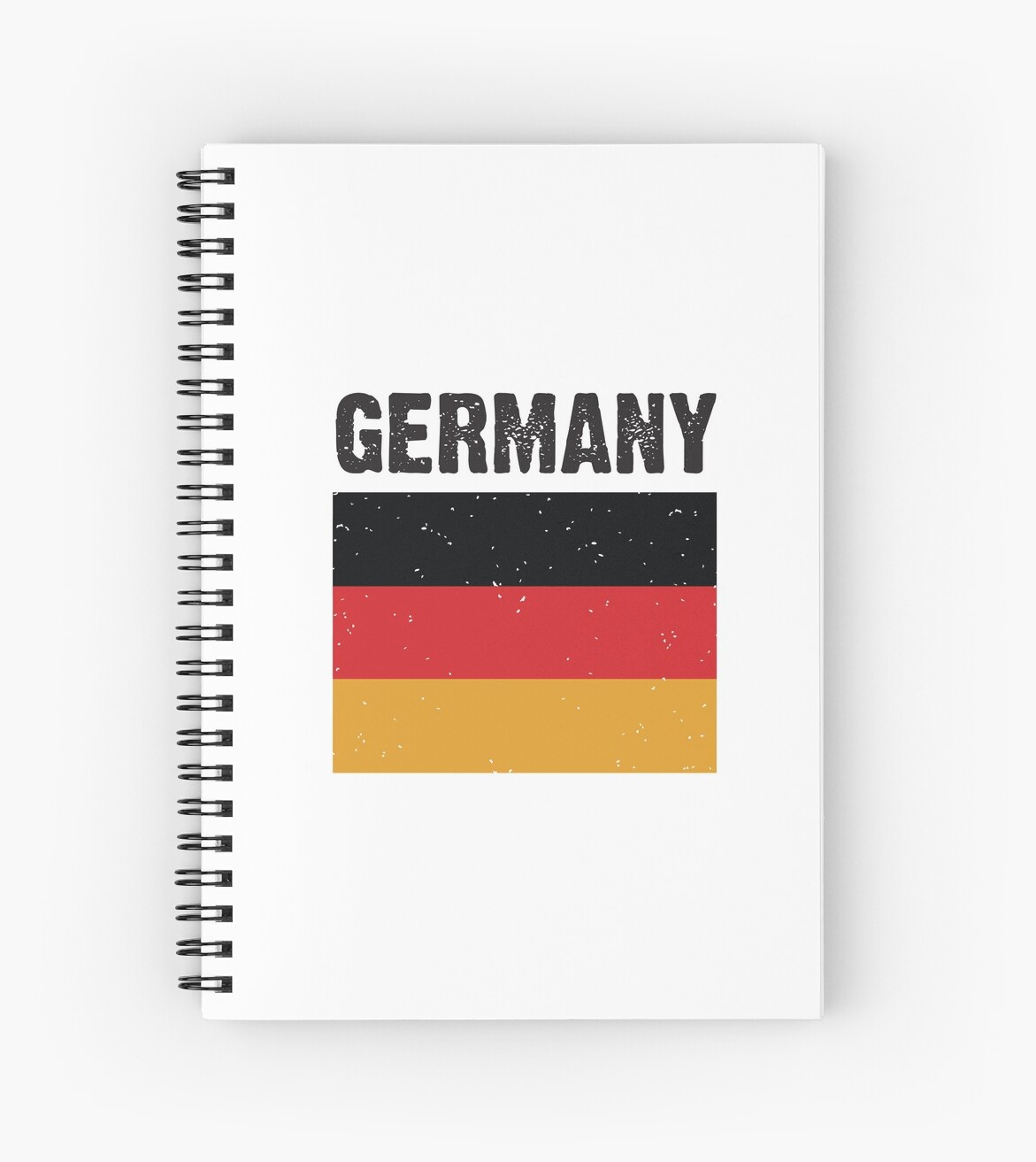 "Germany" Spiral Notebook by bubbliciousart Redbubble