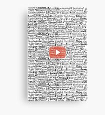 Youtube Metal Print