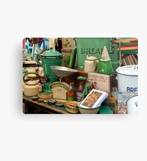 Vintage Kitchenware Metal Print