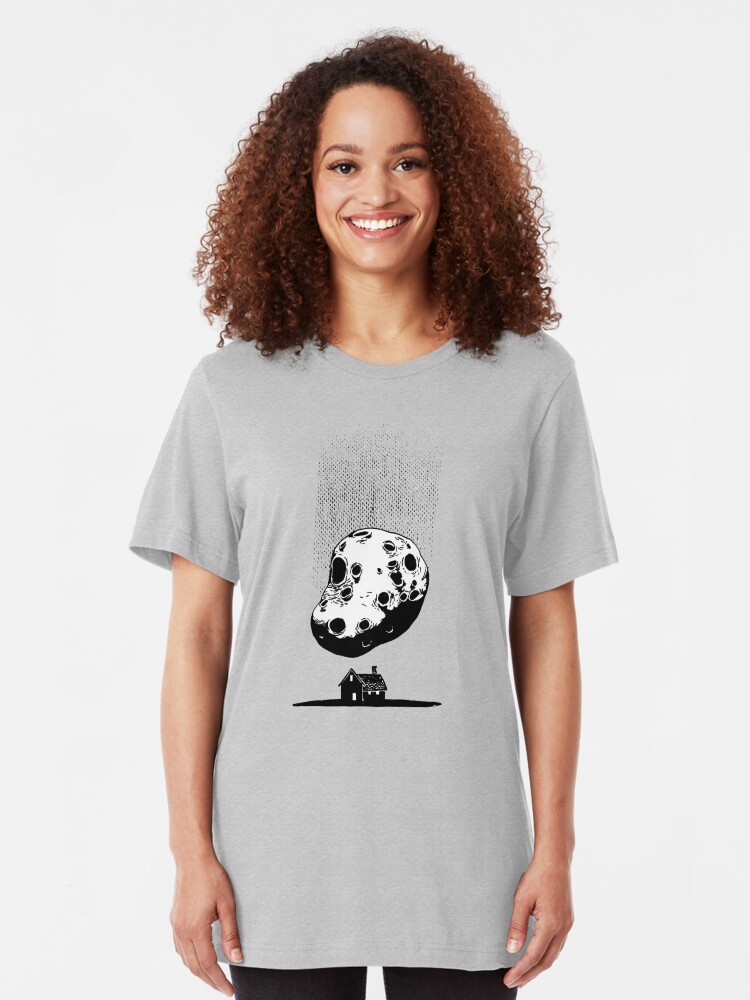 Alternate view of Trouble at Home Slim Fit T-Shirt