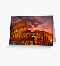 Colosseum Greeting Card