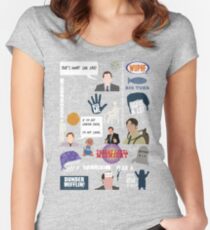 The US Office Collection Women's Fitted Scoop T-Shirt