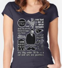 Swanson Quotes Women's Fitted Scoop T-Shirt