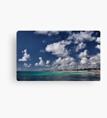 Beach near Playa de Carmen Canvas Print