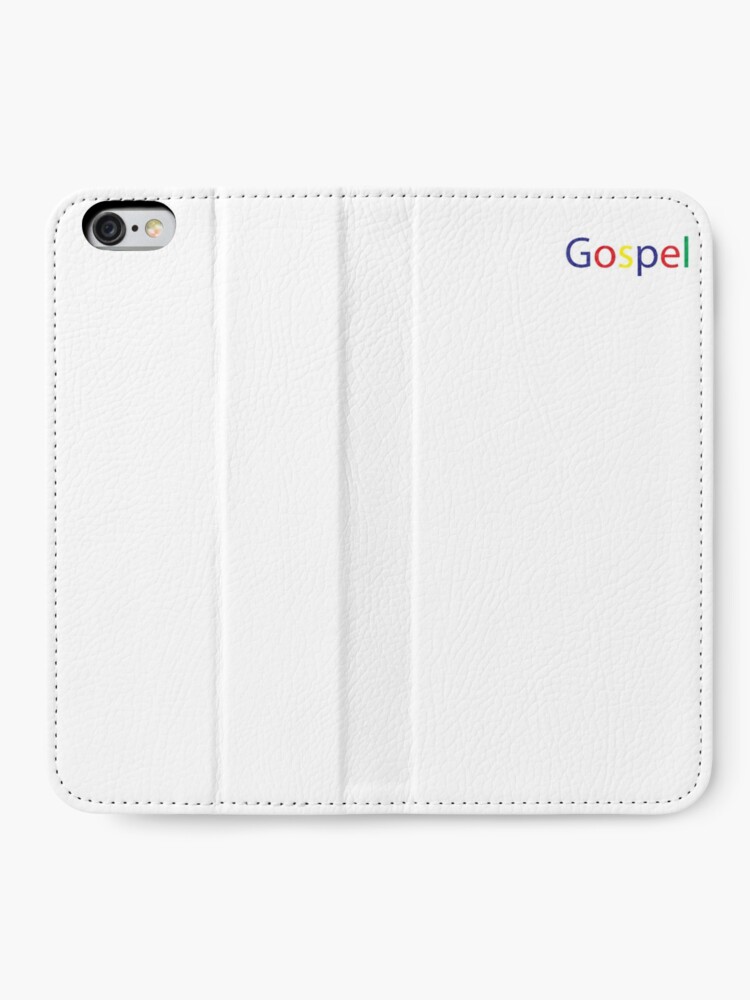 Alternate view of Gospel in Google Colors iPhone Wallet
