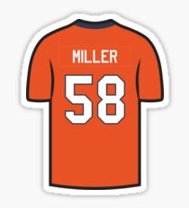 Von Miller Jersey - Orange Edition Sticker