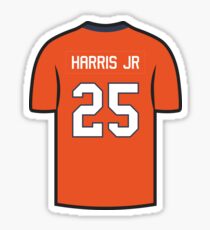 Chris Harris Jr. Jersey - Orange Edition Sticker