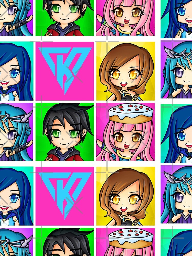 Funneh and the Krew Anime Style by TheBeatlesArt