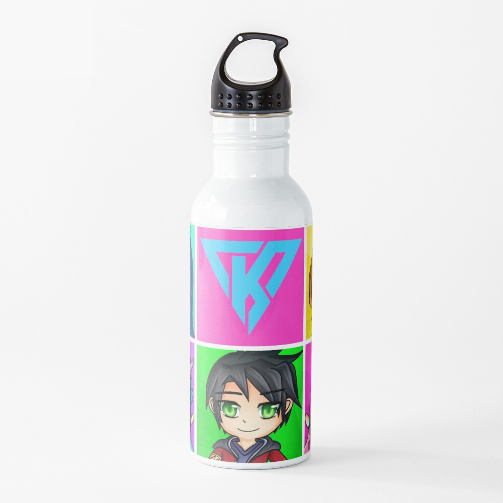 Funneh and the Krew Anime Style Water Bottle