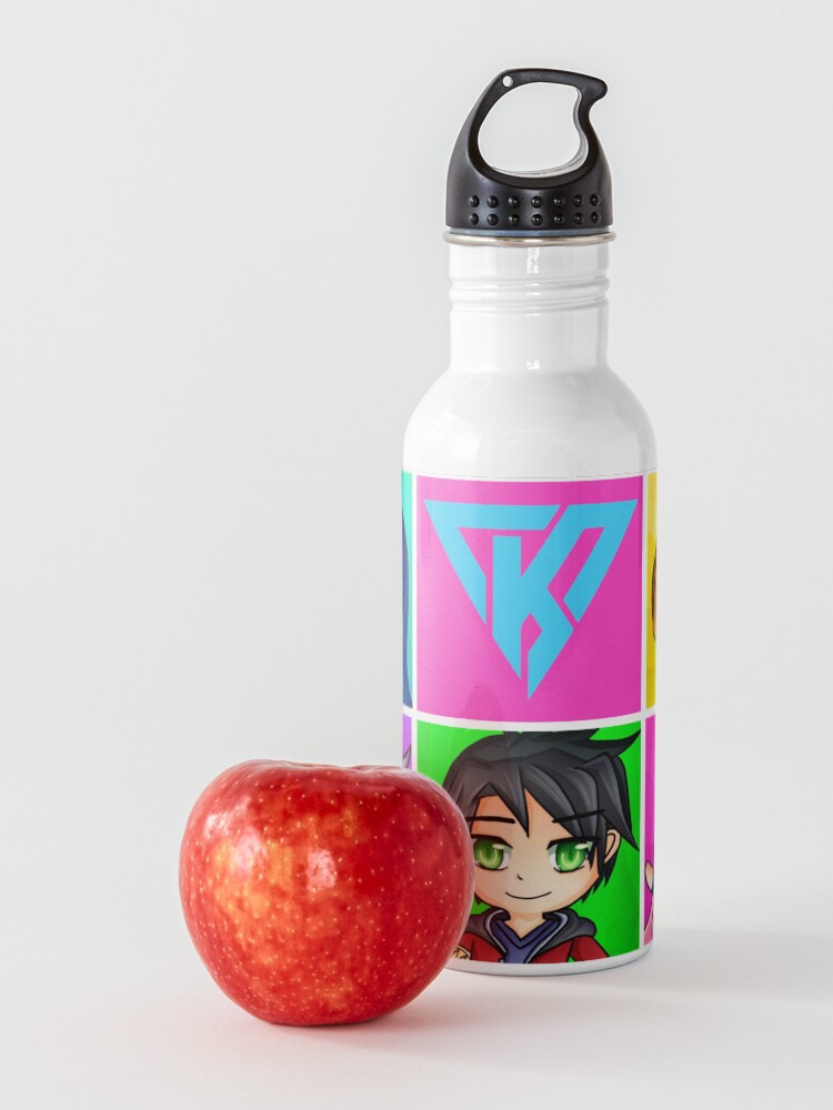 Alternate view of Funneh and the Krew Anime Style Water Bottle