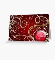 Enchanted Rose Gem series # 1 Greeting Card