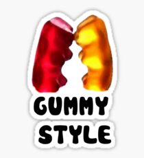 Gummy style Sticker