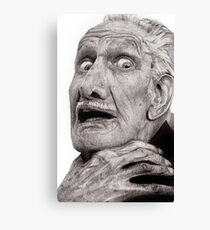 Portrait of Vincent Price Canvas Print