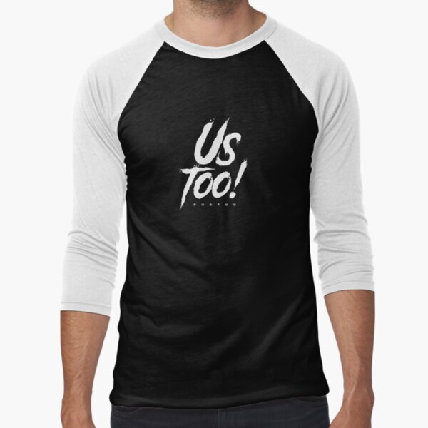 TK Kirkland #USTOO - TK Kirkland Merch Baseball ¾ Sleeve T-Shirt