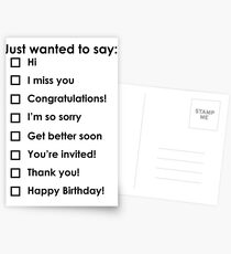 The Universal Card Postcards