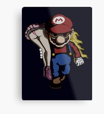 Mario Kidnap Metal Print