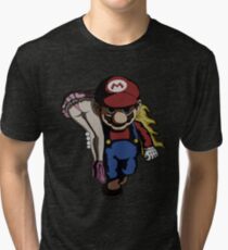 Mario Kidnap Tri-blend T-Shirt